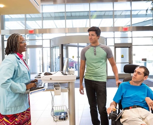 People in the hospital