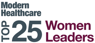 Modern Healthcare Top 25 Women Leaders logo