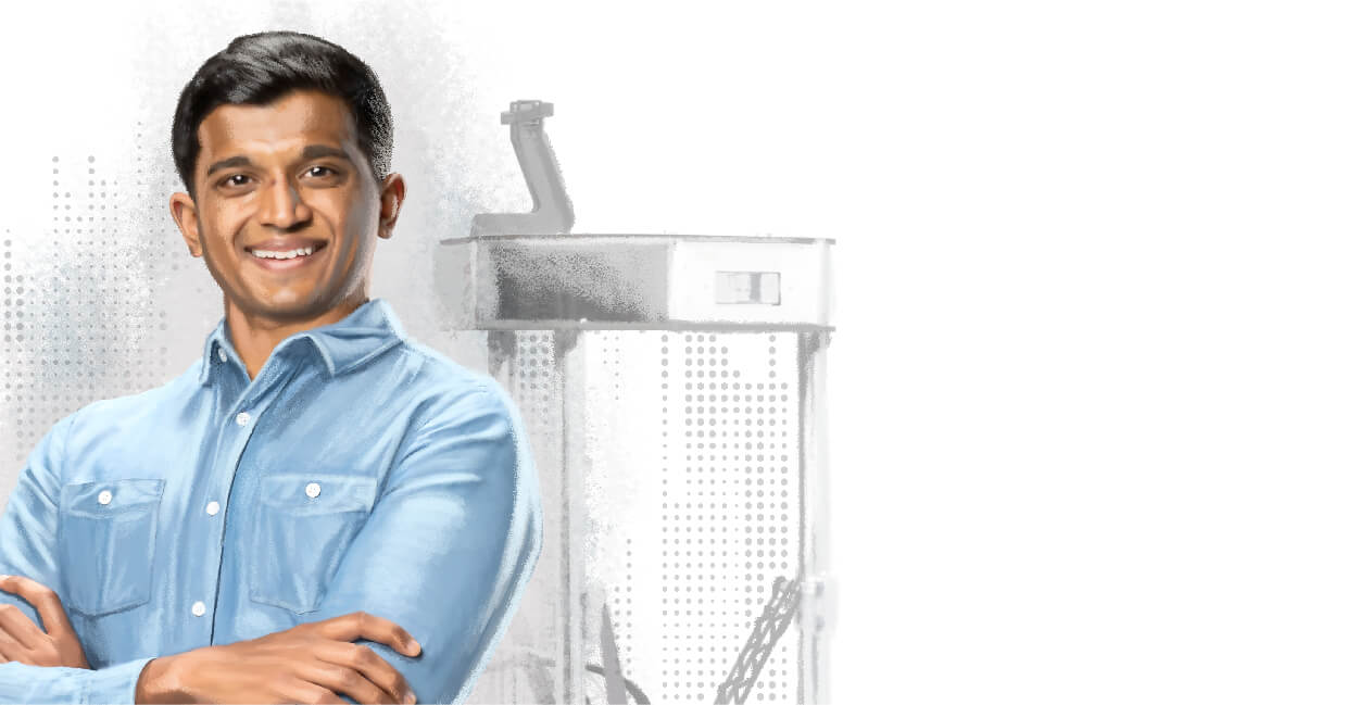 Only Here Can I Design Defense Systems in 3D.</br><h2>Josh - Electro-Mechanical Engineer