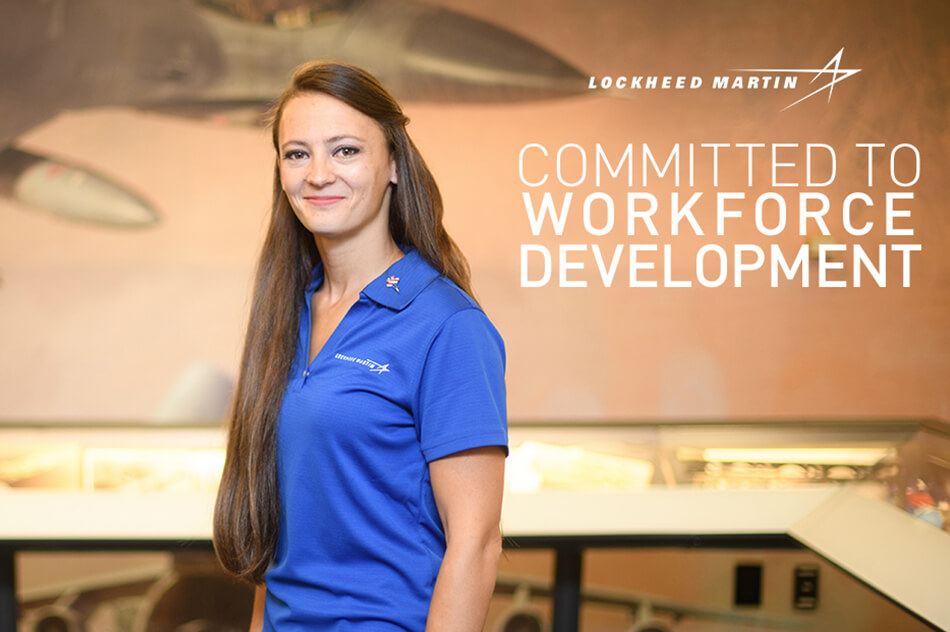 Meet Sarah, part of Lockheed Martin's first AMTAP class.