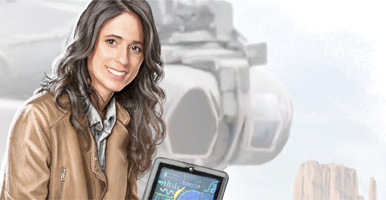 Lisbeth - Chief Engineer, Apache Fire Control Programs.