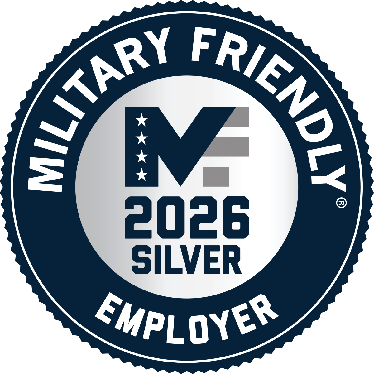 2026 Military Friendly Employer Award Logo