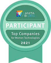 Anita B dot org 2021: Top Companies for Women Technologists