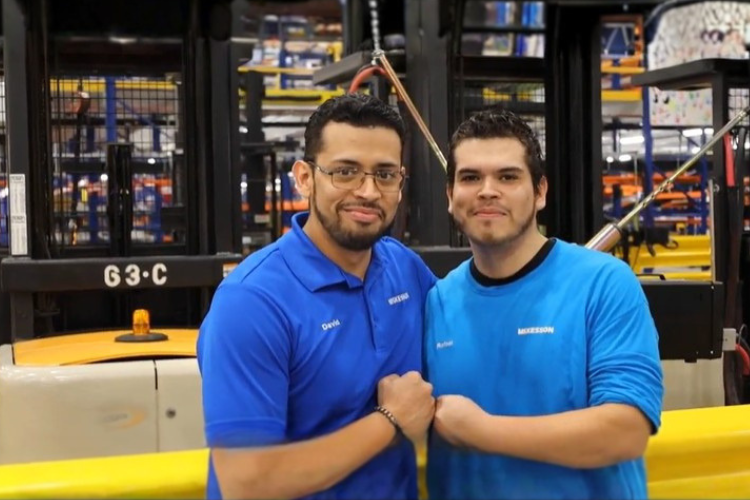 McKesson employees smiling