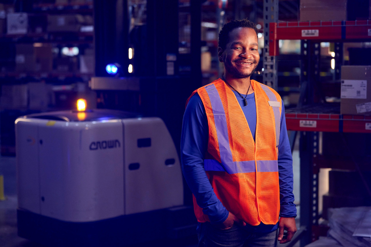 McKesson distribution employee smiling