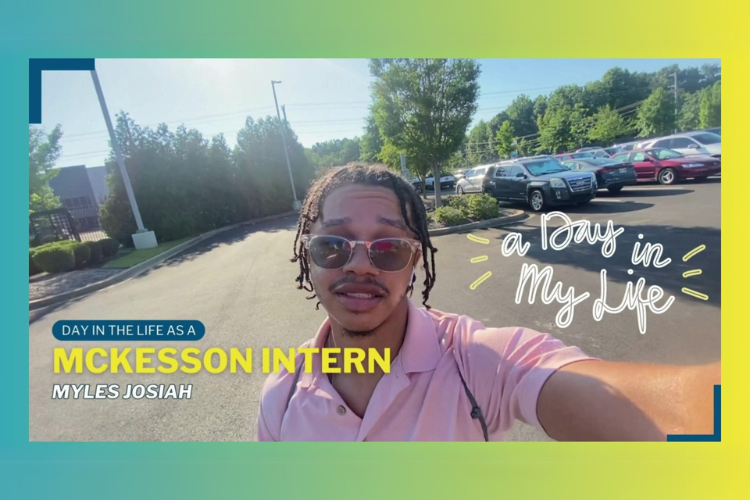 McKesson intern smiling