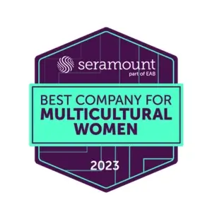 Seramount 2023 Best Company for Multicultural Women