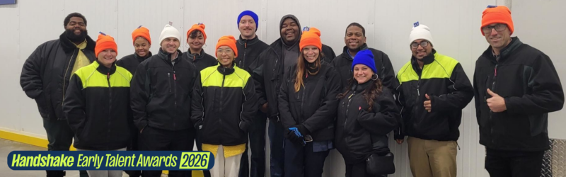 Interns visiting a McKesson warehouse