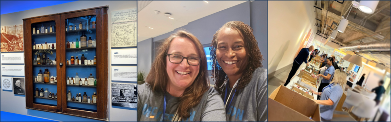 Photo collage of Rachael's McKesson Experience