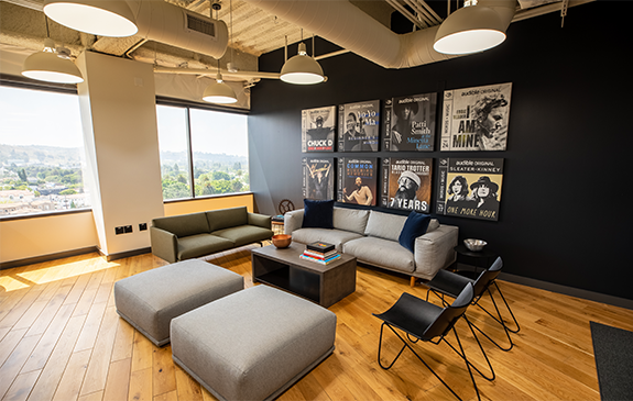 Audible LA Office - an employee lounge