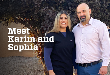 Meet Karim and Sofia