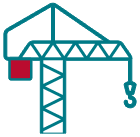 construction crane icon