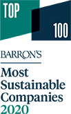 Top 100 Barrons Most Sustainable Comanies 2020