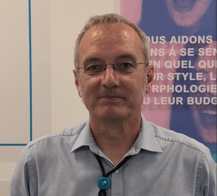 Male colleague standing in office in Primark store