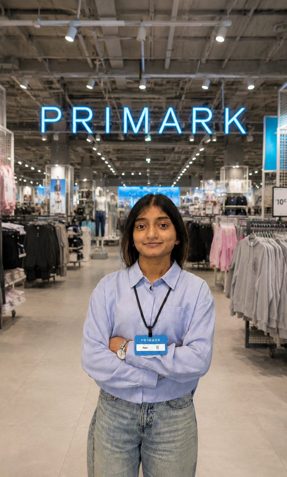 Colleague in store