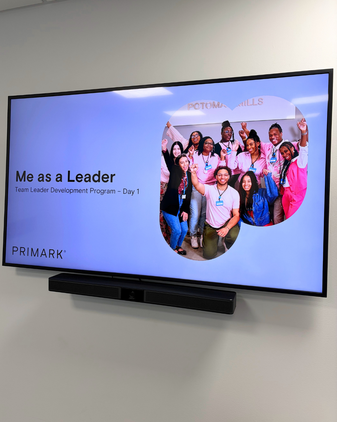 Me as a Leader presentation title slide