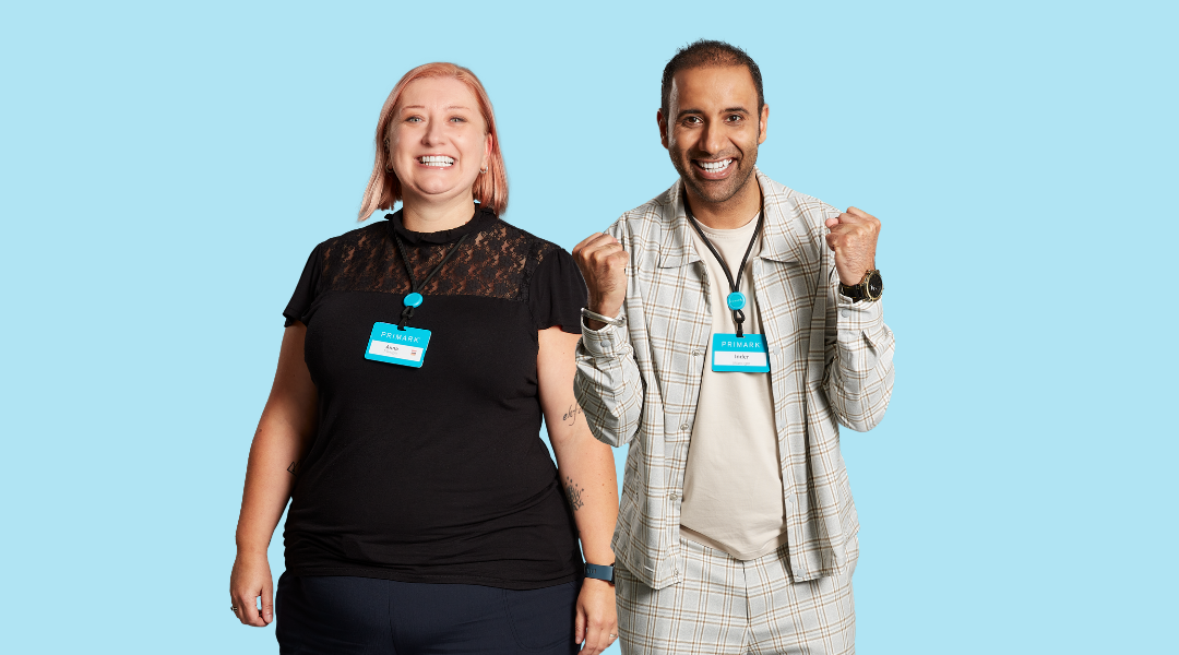 Colleagues smiling