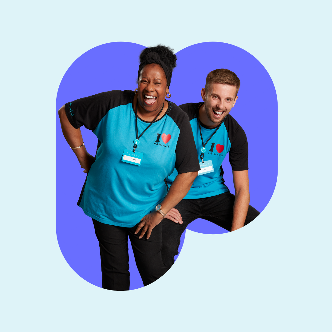 Colleagues smiling