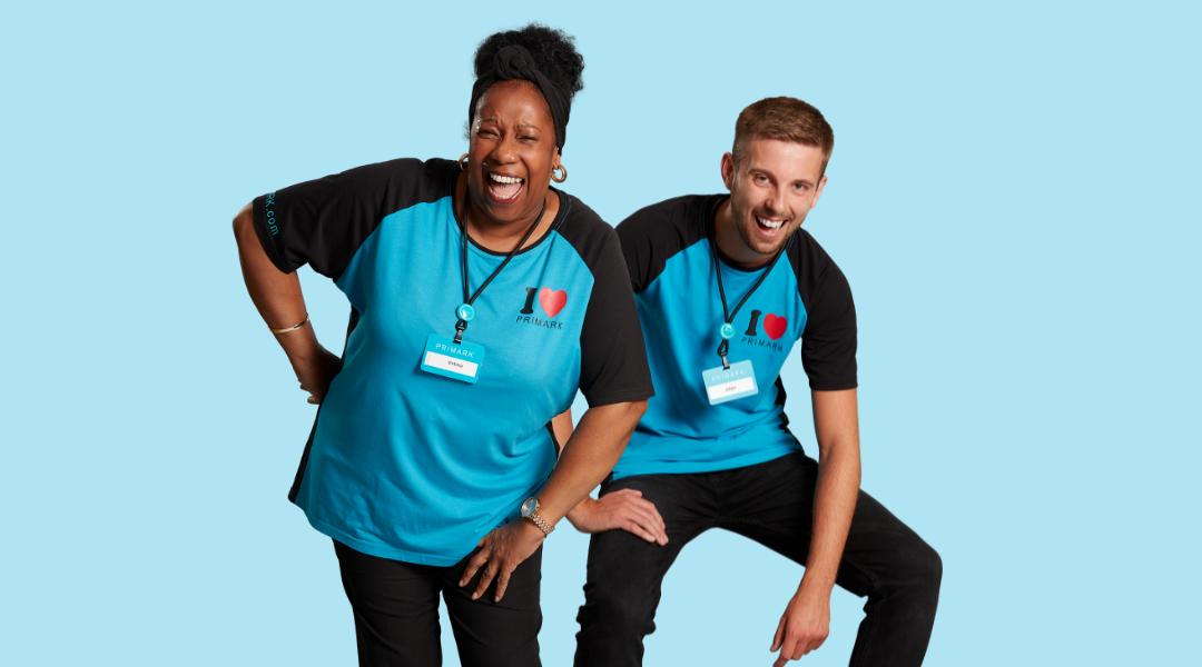 Colleagues smiling