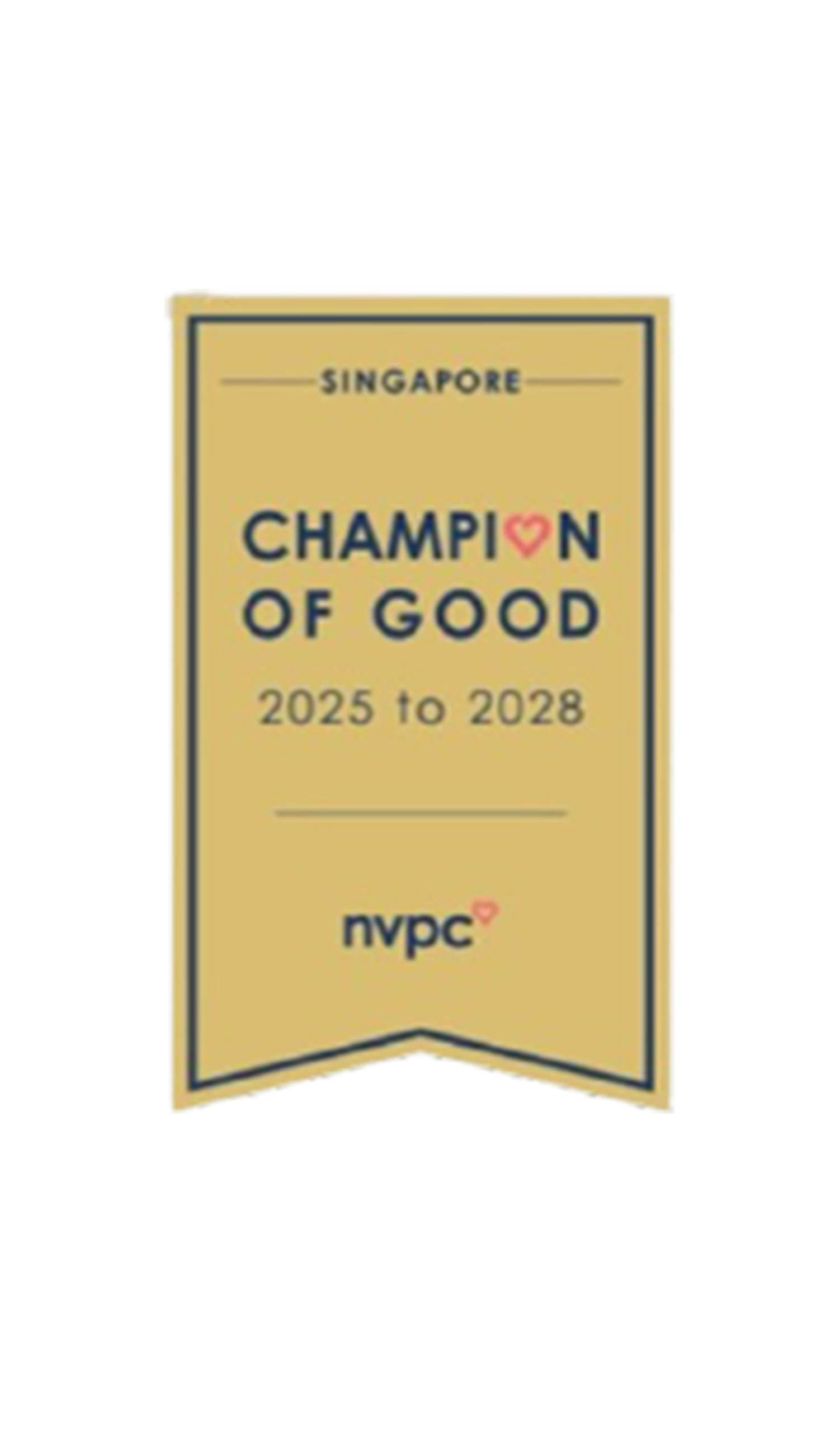 Champion of good award