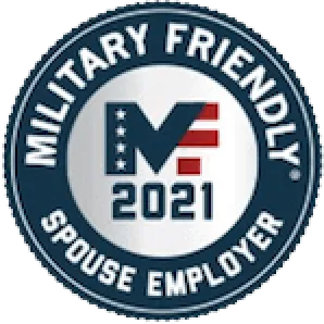 Military Friendly - Spouse Employer 2021 award