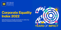 Top 20% ranking on the Human Rights Campaign’s Corporate Equality Index 2022