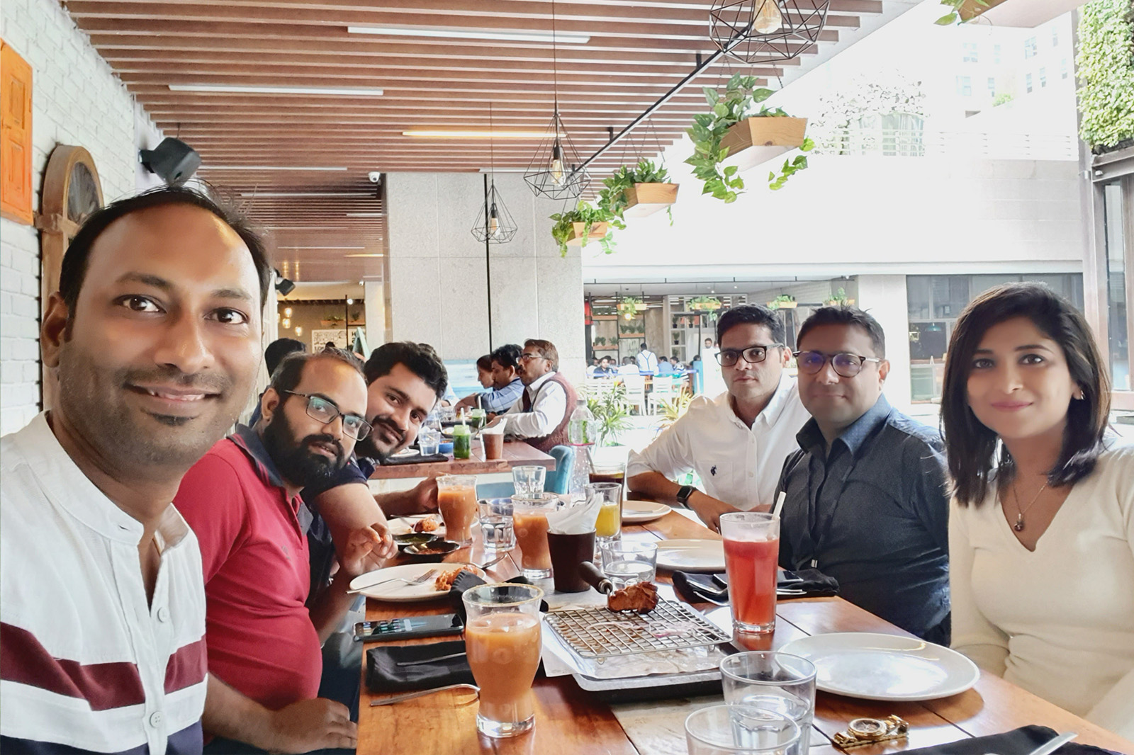A group photo of the Clinical Data Engineering Team in Parexel