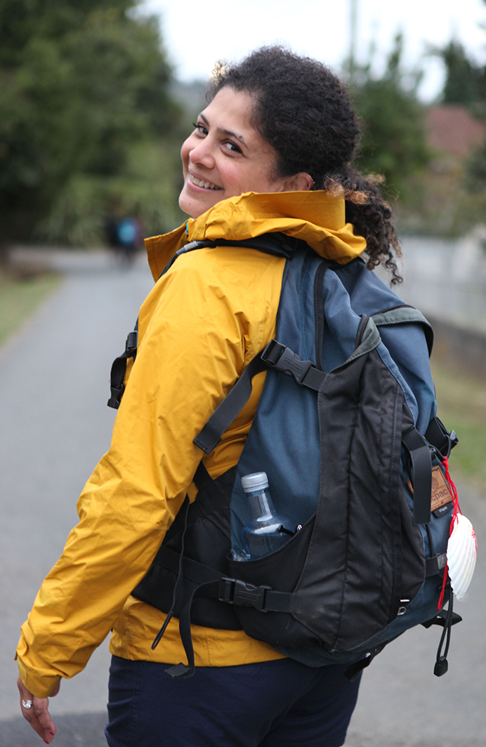 Chrishni, Project Leader at Parexel, backpacking Portugal
