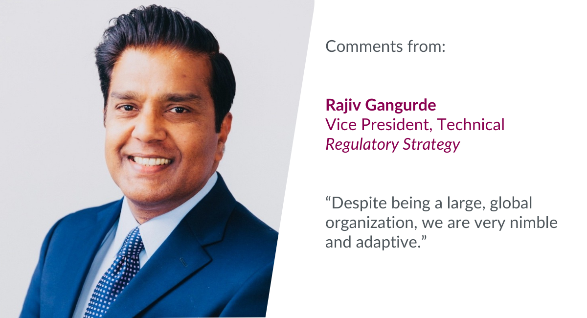 Rajiv, VP Technical of Regulatory Strategy, sharing his thoughts on Parexel and what makes the Regulatory team unique.