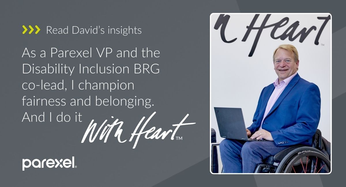 David Goding Meet David: VP & Disability Co-lead - Transforming Workplace Inclusion
