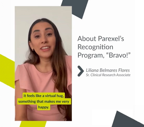 Liliana talks about the recognition program "Bravo"