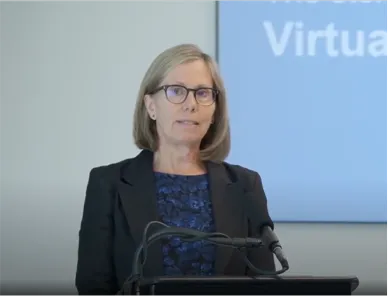 Kathy Steegstra speaking